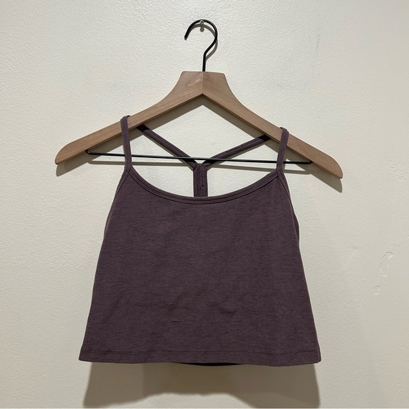 Beyond Yoga Spacedye Slim Racerback Cropped Tank Top - Women’s Size Medium - Picture 1 of 5